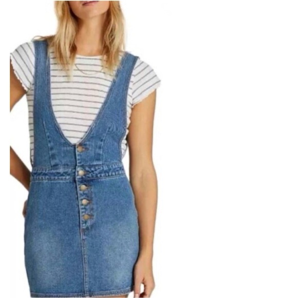 Billabong Jumper Dress Denim Jeans - Picture 11 of 11